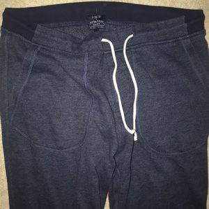 J. Crew Pants - J crew navy fleece joggers J. Crew Pants - J crew navy fleece joggers